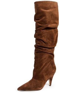 Alexandre Birman Tati Slouch Boots - Brown