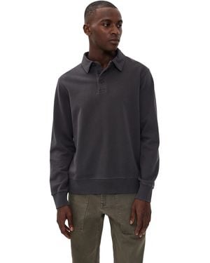 Far Afield Mondo Rugby Sweatshirt - Black