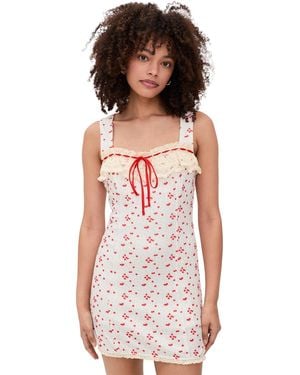Bailey Rose Floral Mini Dress - Natural