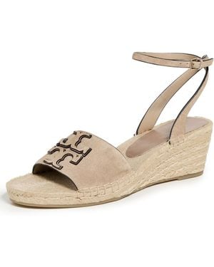 Tory Burch Ines Wedge Espadrilles 50Mm - Black