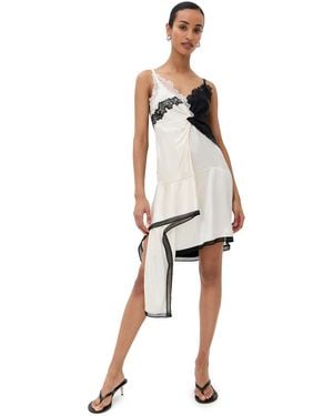 3.1 Phillip Lim Liquid Satin Slip Dress - Black