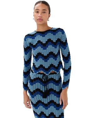 Escvdo Safi Top - Blue