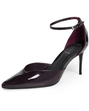 Black Suede Studio Darcie Heels 80Mm - Black