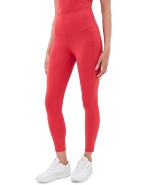 Rhone Revive Pocket 7/8 Leggings - Red