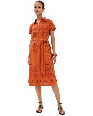 Figue Eva Dress - Orange