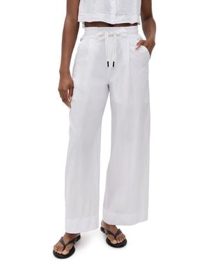 Stateside Voile Pants - White