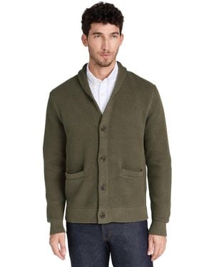 Taylor Stitch Crawford Cardigan - Green
