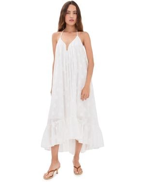 Zimmermann Solstice Midi Dress - White