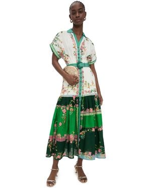 Saloni Riya Dress - Green