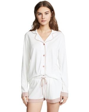 Cosabella Bella Bridal Pyjama Set - White