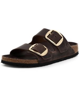 Birkenstock Arizona Big Buckle Sandals - Black