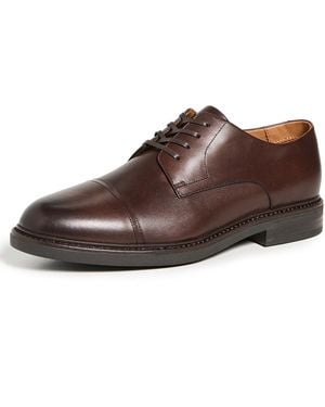 Polo Ralph Lauren Asher Captoe Dress Shoes in Black for Men | Lyst
