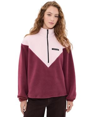 Canada Goose Tayen 1/4 Fleece - Red