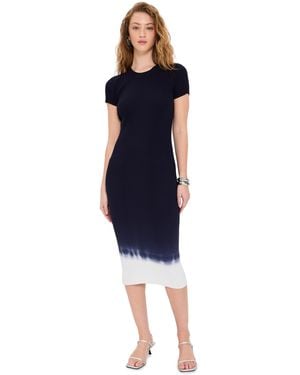 STAUD Colleen Dress - Blue