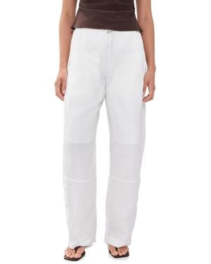 Paris Georgia Basics Elemental Parachute Pants - White