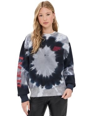 DANNIJOPRO Miami Heat Team Crew Sweatshirt - Black