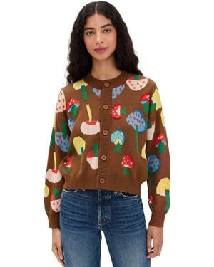 Mother The Varsity Cardigan - Multicolor