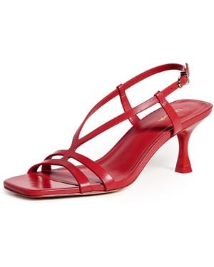 Larroude Daphne Sandals - Red