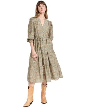 Birds Of Paradis Sylvie Dress - Natural