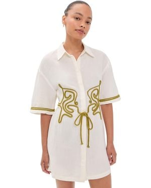 Significant Other Mckenzie Linen Mini Dress - Multicolour