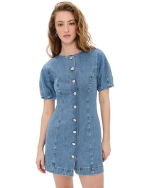 ALIGNE Aurelia Denim Mini Dress - Blue