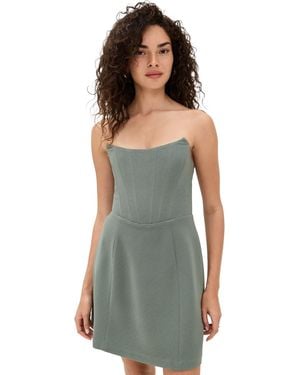 Susana Monaco Pebble Strapless Corset Dress - Multicolor
