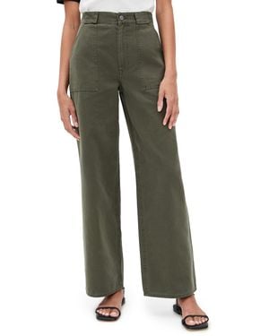 Anine Bing Grayson Pants - Green