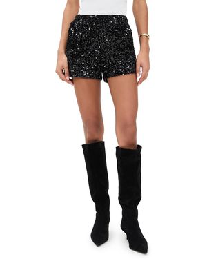 Endless Rose Sequins Shorts - Black