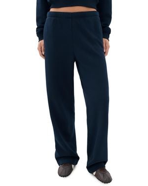 Skims Classic Straight Leg Pants - Blue