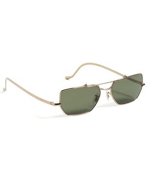 Oliver Peoples Oliver Peoples X Jil Sander Edition 7 Sunglasses - Metallic