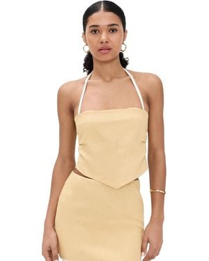 SIR. Carlotta Scarf Cami - Natural