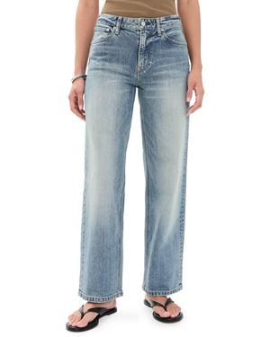 Moussy Idabel Straight Jeans - Blue