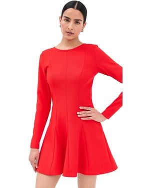 Kika Vargas Tala Dress - Red