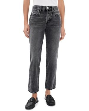 AMO 143 Cropped Jeans - Blue