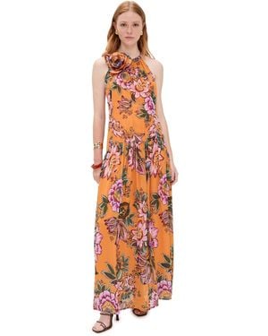 FARM Rio Maxi Dress - Orange