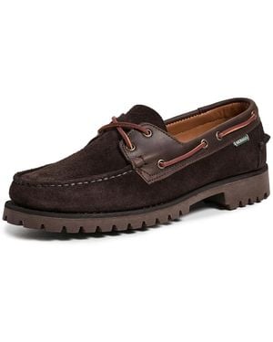 Sebago Guardian Lug Boat Shoes - Brown