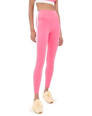 Splits59 Clare High Waist Rigor 7/8 Leggings - Pink