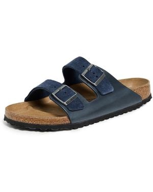 Birkenstock Arizona Slippers - Blue