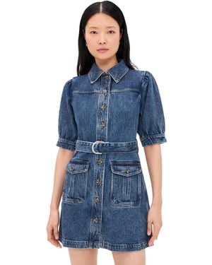 seventy + mochi Drew Denim Dress - Blue
