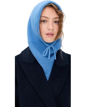 Hat Attack Smooth Knit Balaclava - Blue