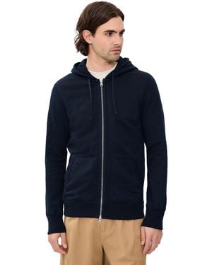 Reigning Champ Midweight Terry Slim Zip Hoodie - Blue