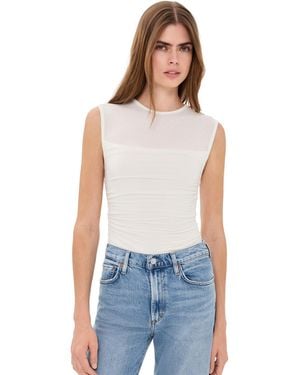 Agolde Theodore Cashmere Blend Tank - Blue
