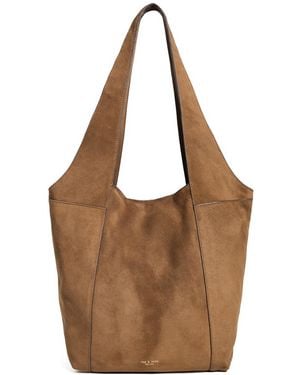 Rag & Bone Brayton Large Shopper Tote Bag - Brown