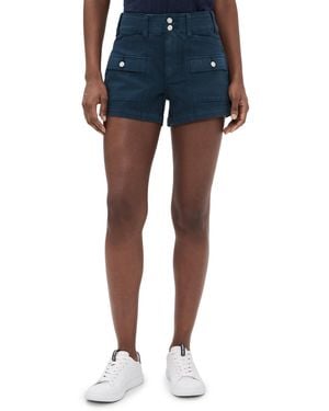 PAIGE Olivia Cargo Shorts - Blue