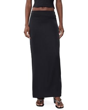 Lioness Front Row Maxi Skirt - Black