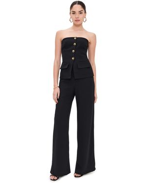 Amanda Uprichard Yadira Jumpsuit - Black