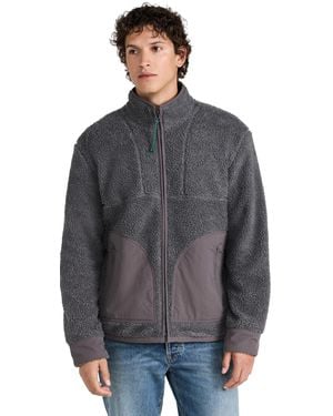 Alex Mill Sherpa Patch Pocket Jacket - Black