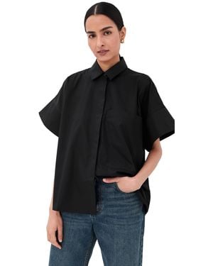 Co. Boxy Short Sleeve Shirt - Black