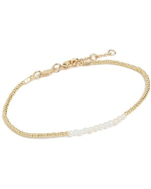 Anni Lu Slim Pearly Bracelet - Black