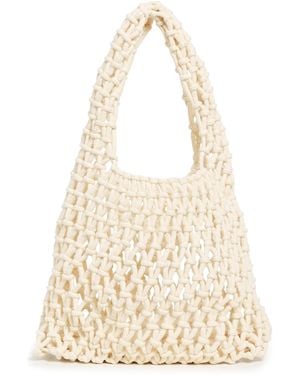 Hat Attack Lizzie Cotton Mini Bag - Natural